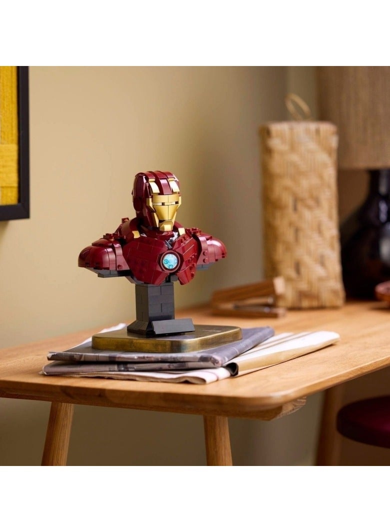 general Iron Man Assembly Building Bricks Classic Hero Figure Block Toy Sturdy Interlocking Smooth Burr-Free Kids Play Set - Image 3